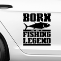 Fishing Legende Aufkleber - Beispielansicht