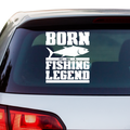 Fishing Legende Aufkleber - Beispielansicht