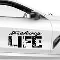 Fishing Life Aufkleber - Beispielansicht
