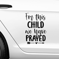 For this Child we have prayed Aufkleber - Beispielansicht