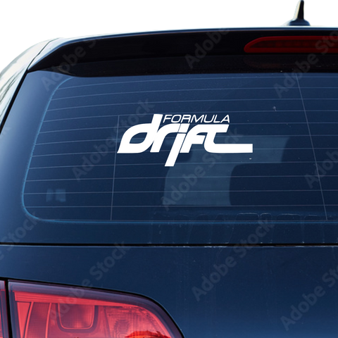 Formula Drift Aufkleber - Beispielansicht
