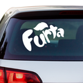 Furta Fanta Fakelogo Aufkleber - Beispielansicht
