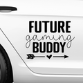 Future gaming buddy Aufkleber - Beispielansicht