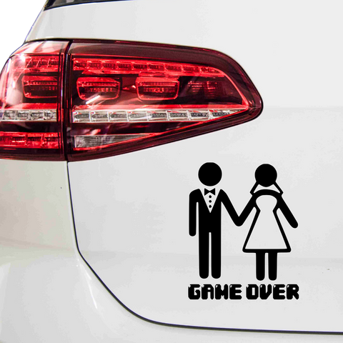 Game Over Aufkleber 10 - Beispielansicht