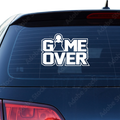 Game Over Aufkleber 11 - Beispielansicht