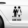 Game Over Aufkleber 7 - Beispielansicht