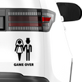 Game Over Aufkleber 8 - Beispielansicht