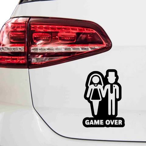 Game Over Aufkleber 9 - Beispielansicht