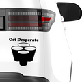 Get Desperate Aufkleber - Beispielansicht