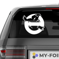 Ghost Busters No Ghosts Aufkleber - Beispielansicht