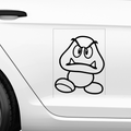 Goomba Aufkleber - Beispielansicht