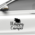Happy Camper Aufkleber - Beispielansicht