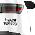 Happy Fathers day Aufkleber Nr 1 - Beispielansicht