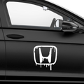 Honda Logo Abstrakt Aufkleber - Beispielansicht