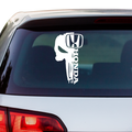 Honda Skull Abstrakt Aufkleber - Beispielansicht