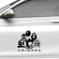Horror Friends Aufkleber - Beispielansicht