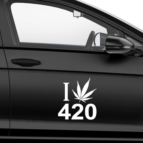 I 420 Aufkleber - Beispielansicht