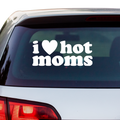 I Love Hot Moms Sticker - Beispielansicht