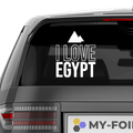 I love Agypten Aufkleber 1 - Beispielansicht