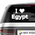I love Agypten Aufkleber 2 - Beispielansicht