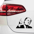Ich hab immer recht Trump Aufkleber - Beispielansicht