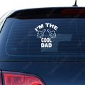 Im the cool Dad Aufkleber - Beispielansicht