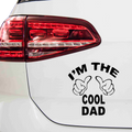 Im the cool Dad Aufkleber - Beispielansicht