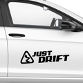 Just Drift Aufkleber - Beispielansicht