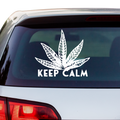 Keep Calm AUfkleber - Beispielansicht