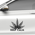 Keep Calm AUfkleber - Beispielansicht