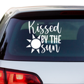 Kissed by the sun Aufkleber - Beispielansicht