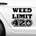 Limit 420 Aufkleber - Beispielansicht