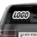 Logo Lego Fakelogo Aufkleber - Beispielansicht