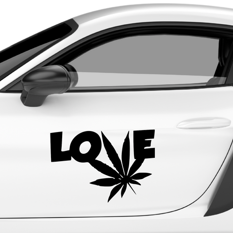 Love Haze Aufkleber - Beispielansicht