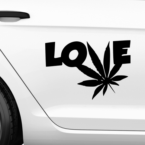 Love Haze Aufkleber - Beispielansicht