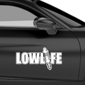 Lowlife Schriftzug Aufkleber 5 - Beispielansicht