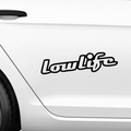 Lowlife Schriftzug Aufkleber 6 - Beispielansicht