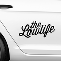 Lowlife Schriftzug Aufkleber 7 - Beispielansicht
