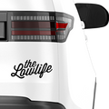 Lowlife Schriftzug Aufkleber 7 - Beispielansicht
