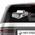 Lowrider Auto Aufkleber 1 - Beispielansicht