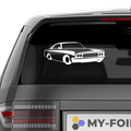 Lowrider Auto Aufkleber 2 - Beispielansicht