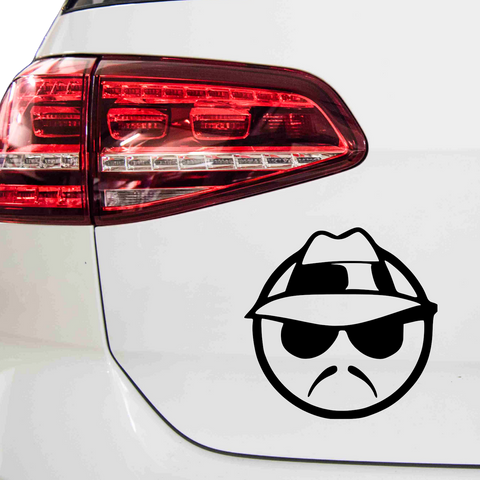 Lowrider Logo Aufkleber - Beispielansicht