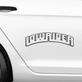 Lowrider Schriftzug Aufkleber 2 - Beispielansicht