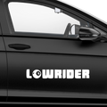 Lowrider Schriftzug Aufkleber 3 - Beispielansicht