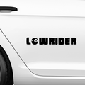 Lowrider Schriftzug Aufkleber 3 - Beispielansicht