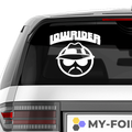 Lowrider Schriftzug Aufkleber 4 - Beispielansicht