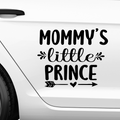 Mommys little Prince Aufkleber - Beispielansicht