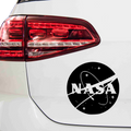 NASA Logo Aufkleber - Beispielansicht