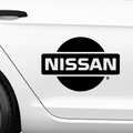 NISSAN Logo Aufkleber - Beispielansicht