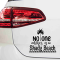 No one likes a shady beach Aufkleber - Beispielansicht